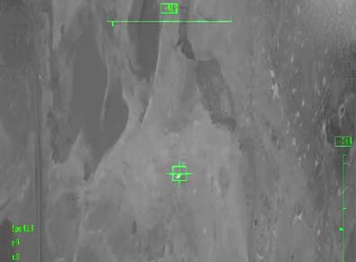 Artificial intelligence navigation and targeting interface